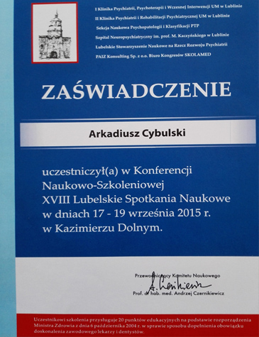 Konferencja Naukowo-Szkoleniowa XVIII: Lubelskie Spotkania Naukowe